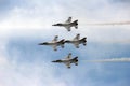 US Air Force Thunderbirds in Close formation