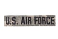 US AIR FORCE uniform badge Royalty Free Stock Photo