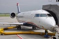 US Airways CRJ 200 at Philadelphia Airport, USA