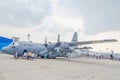 US Army airplane named Maxwell open for visitators.