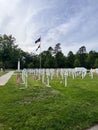 US Army cemetery Royalty Free Stock Photo