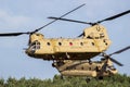 US Army CH-47 Chinook transport helicopter