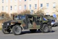 Us army convoy, 27.3.2016, Czech Republic, crossing to Poland from Old Boleslav,