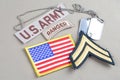 US ARMY Corporal rank patch