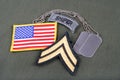 US ARMY Corporal rank patch,