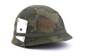 US Army helmet - Vietnam era Royalty Free Stock Photo