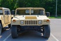 US Army Humvee in Potsdam, New York, USA Royalty Free Stock Photo