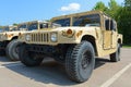 US Army Humvee in Potsdam, New York, USA Royalty Free Stock Photo