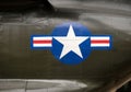 US Army insignia on the side of a Vietnam war helicopter