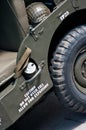 US Army jeep Royalty Free Stock Photo