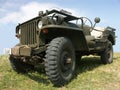 US army jeep Royalty Free Stock Photo
