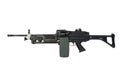 Us army m249 machine gun Royalty Free Stock Photo