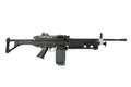 Us army m249 machine gun Royalty Free Stock Photo