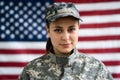 US Army Military Soldier Veteran Portrait