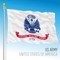 US Army official flag, United States of America