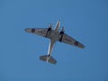 US Army Propeller plane flies overhead