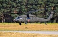 US Army Sikorsky HH-60M Blackhawk medevac helicopter taking off. USA - June 22, 2018