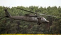 US Army Sikorsky UH-60M Black Hawk helicopters taking off. USA - June 22, 2018