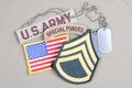 US ARMY Staff Sergeant rank pa