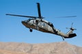 US Army UH 60 Blackhawk Royalty Free Stock Photo