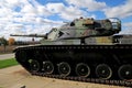 Us army wwll military tank Royalty Free Stock Photo