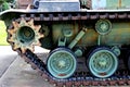 Us army wwll military tank track assembly Royalty Free Stock Photo