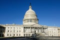 US Capitol building against a blue sky