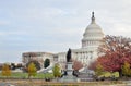 US Capitol building in Autumn, Washington DC, USA Royalty Free Stock Photo