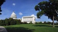 US Capitol building panorama Royalty Free Stock Photo