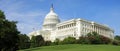 US Capitol building panorama Royalty Free Stock Photo