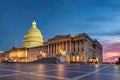 US Capitol Building at sunset Royalty Free Stock Photo