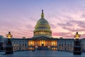 US Capitol building at sunset, Washington DC, USA Royalty Free Stock Photo