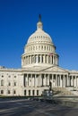 US Capitol building against a blue sky