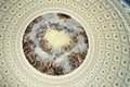 US Capitol dome fresco art