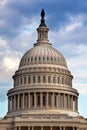 US Capitol Dome Houses of Congress Washington DC Royalty Free Stock Photo