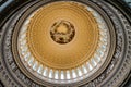 US Capitol Dome Rotunda Apothesis Washington DC Royalty Free Stock Photo