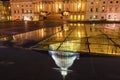 US Capitol North Side Construction Night Washington DC Royalty Free Stock Photo