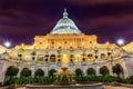 US Capitol South Side Fountain Night Stars Washington DC Royalty Free Stock Photo