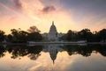 US Capitol Sunrise Washington DC Royalty Free Stock Photo