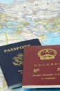 US and China Passport