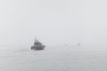 US Coast Guard boat, Morro Bay, California Royalty Free Stock Photo