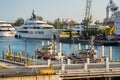 US Coast Guard boats stationed in Miami Beach FL