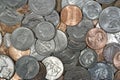 US Coins Royalty Free Stock Photo