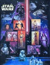 Star Wars postage stamps. 2007 US commemorative set.