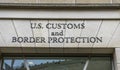 US Customs Border Protection Washington DC Royalty Free Stock Photo