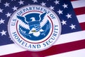 US Department of Homeland Security Royalty Free Stock Photo