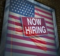 US Economy Jobs Royalty Free Stock Photo