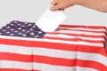 US election presidential election, no postal vote in the United States