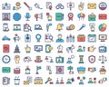 US Election Vector Icons set every single icons can be easily modified or edit