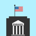 US embassy of United states of America